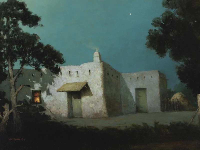 1862-Will Sparks - Casa illuminata dalla luna